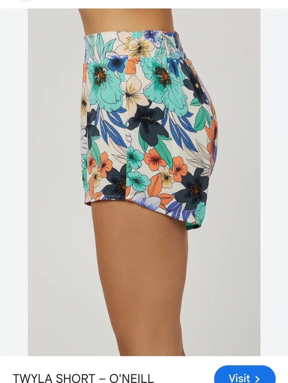 O'Neill Twyla Multicolor Floral Shorts